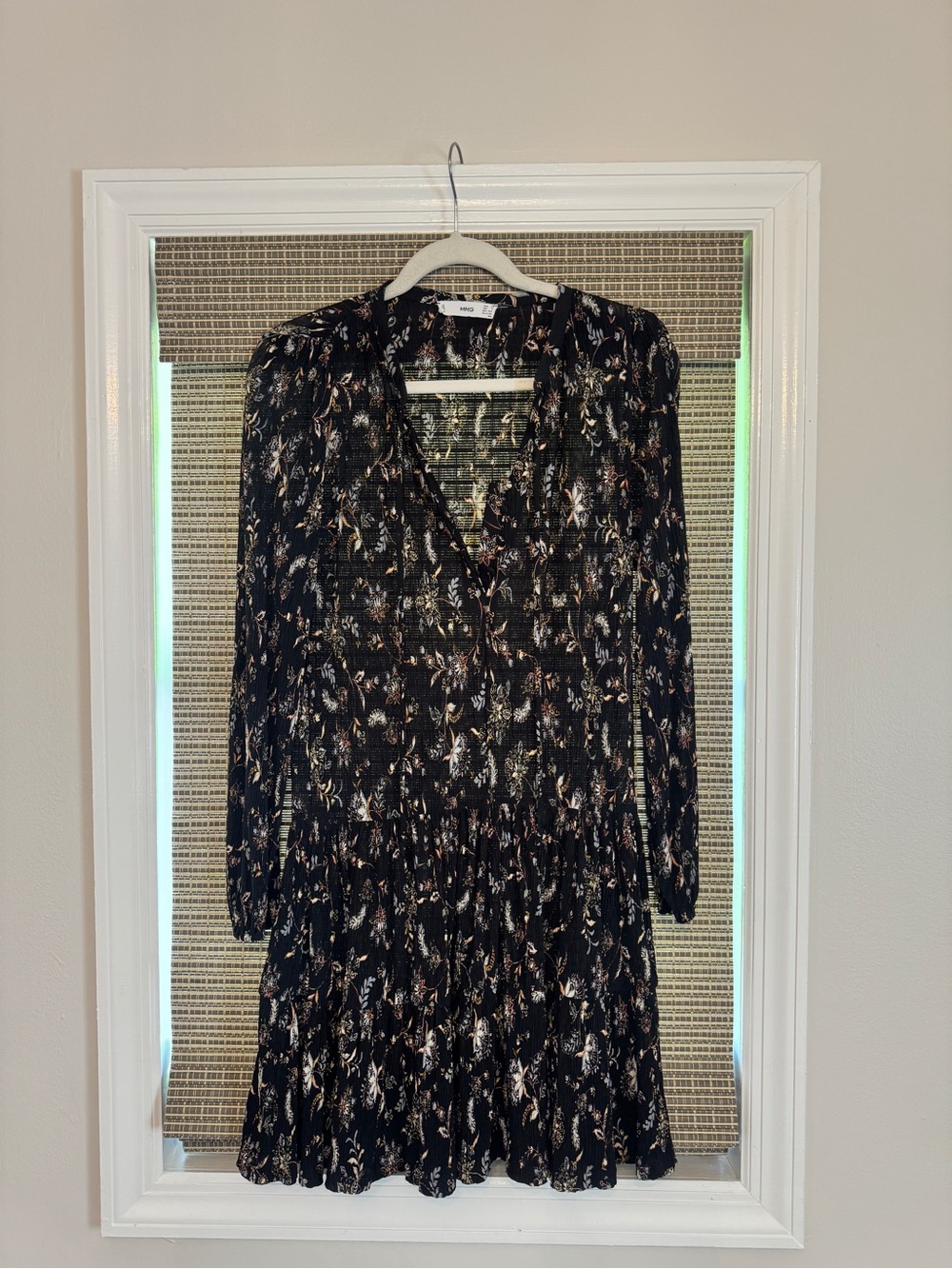 Mango Floral Mini Dress